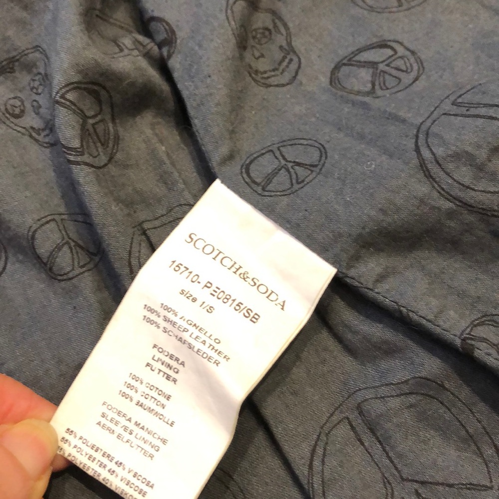 Rare Maison Scotch leather Jacket - Picture 7 of 7